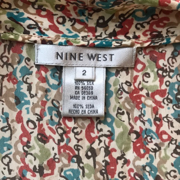 Nine West blouse - Picture 2 of 2